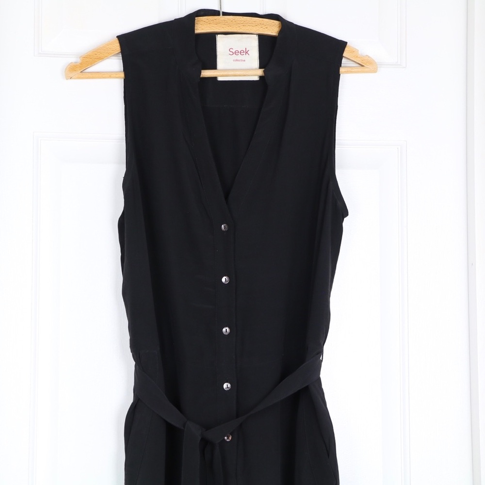 SEEK COLLECTIVE Reena Silk Jumpsuit - Picture 3 of 7